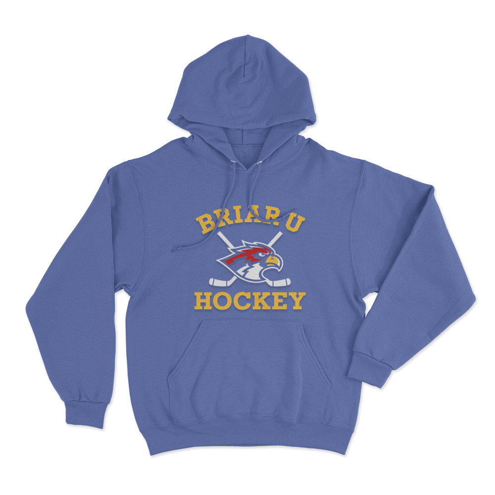 Briar U Hawks Hockey Unisex Hoodie Blue Briar U Hawks Hockey Unisex Hoodie Blue