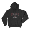 Briar U Hockey Team Logo Unisex Hoodie Black