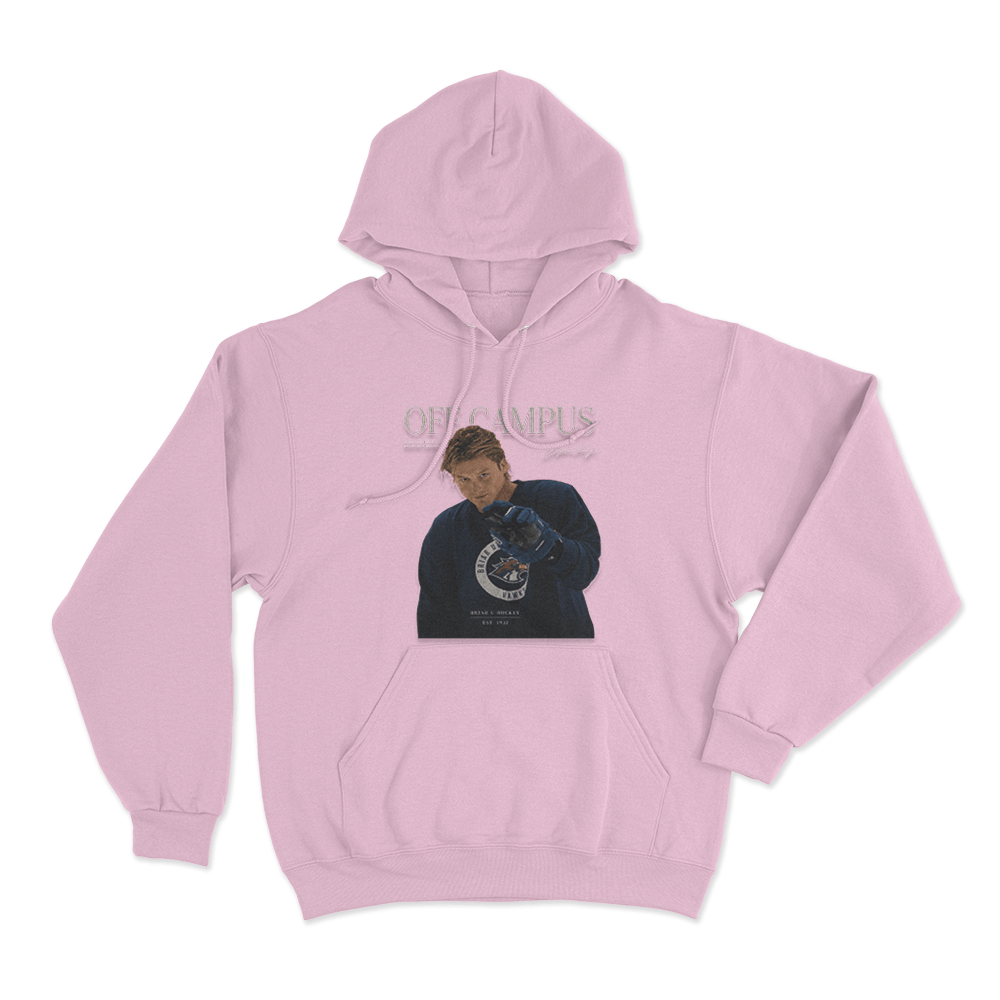Dean Off Campus Unisex Hoodie Pink Dean Off Campus Unisex Hoodie Pink