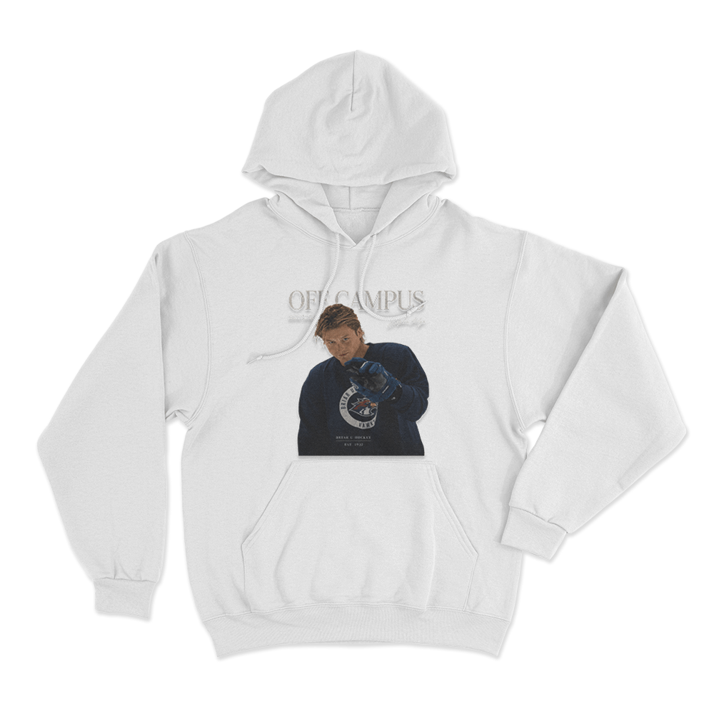 Dean Off Campus Unisex Hoodie White Dean Off Campus Unisex Hoodie White