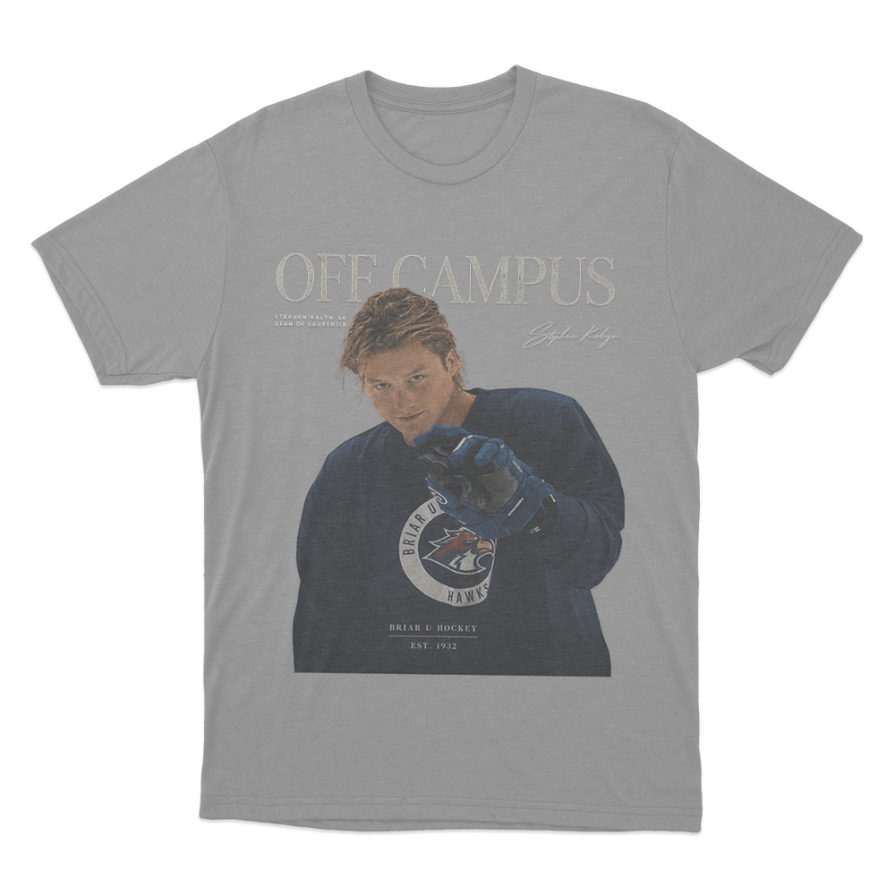 Dean Off Campus Unisex T Shirt Grey Dean Off Campus Unisex T Shirt Grey