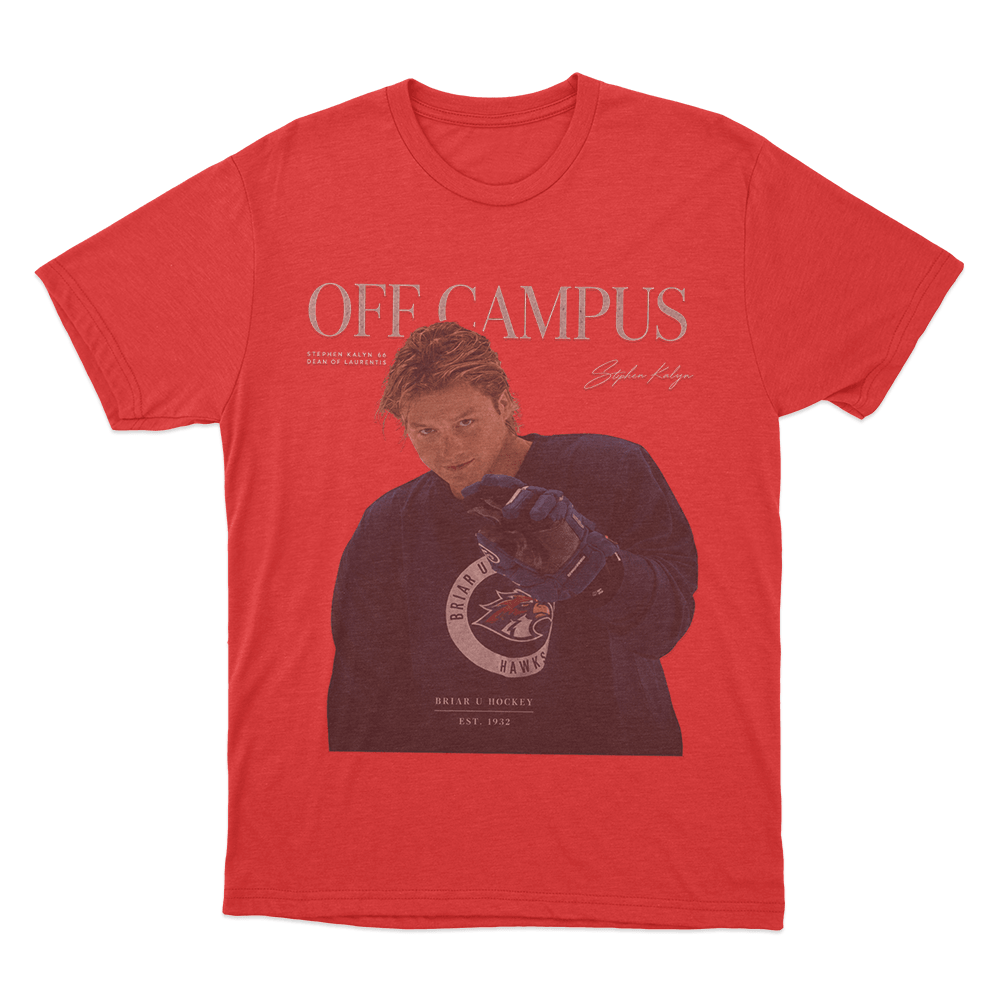 Dean Off Campus Unisex T Shirt Red Dean Off Campus Unisex T Shirt Red