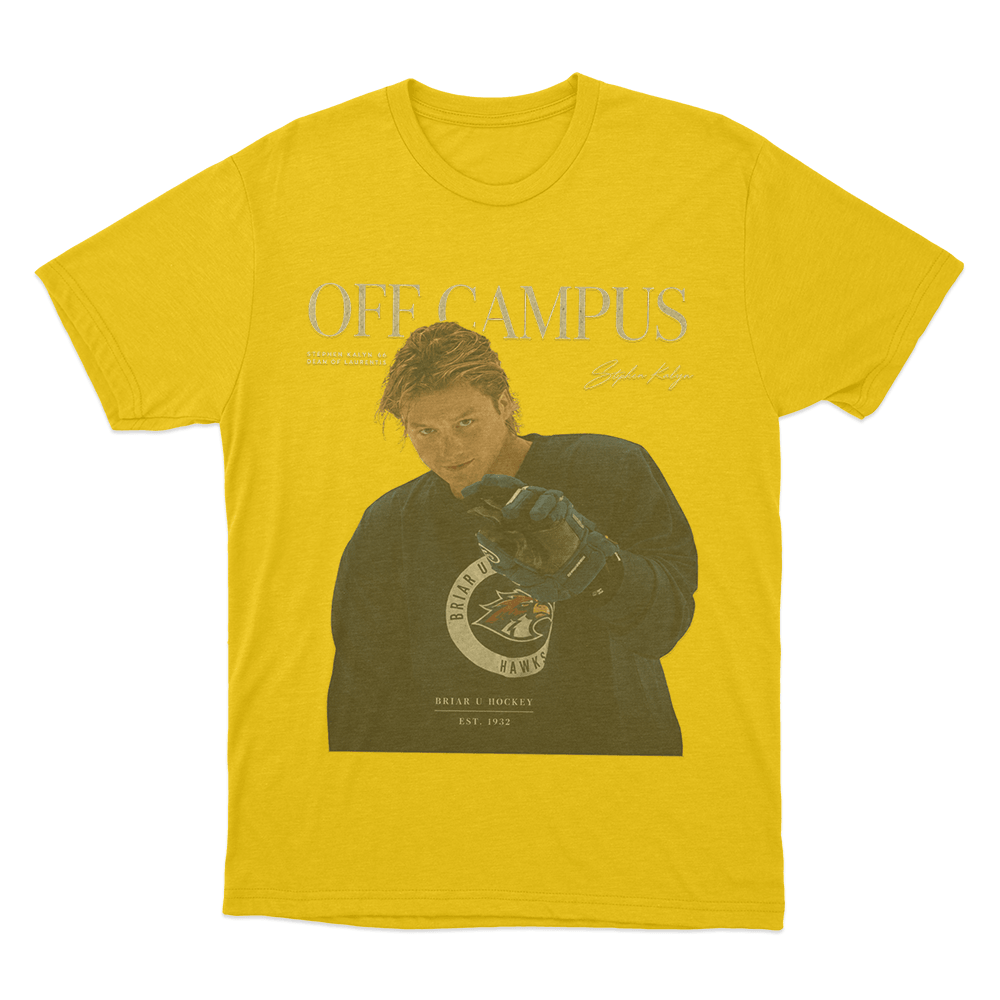 Dean Off Campus Unisex T Shirt Yellow Dean Off Campus Unisex T Shirt Yellow