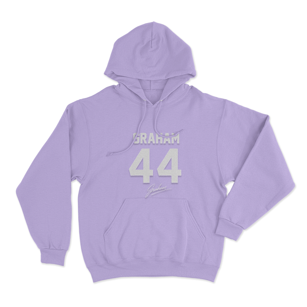 Graham 44 Signature Unisex Hoodie Purple Graham 44 Signature Unisex Hoodie Purple